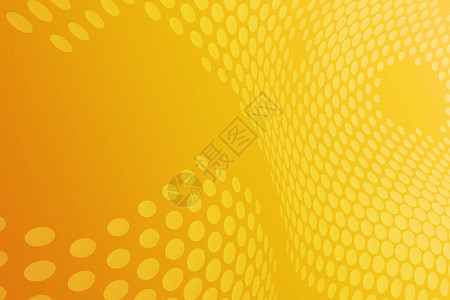 黄色抽象气泡背景圆圈图片