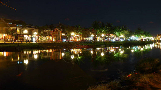 越南会安夜景图片
