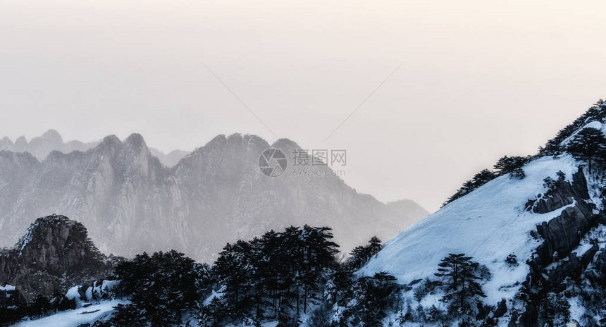 黄山自然景观图片