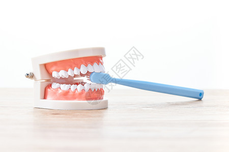 牙齿牙龈口腔护理创意概念图片