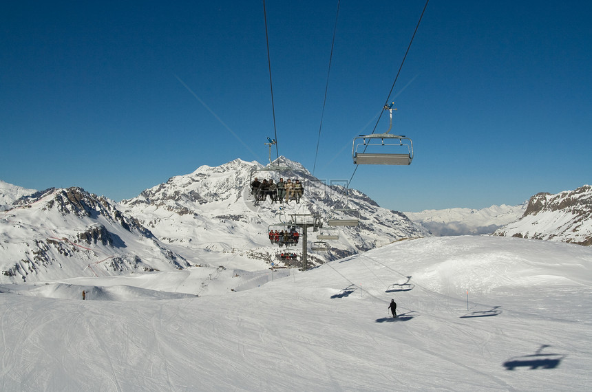 法国滑雪度假胜地Vald图片
