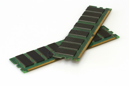 明亮背景上的RAM模块背景图片