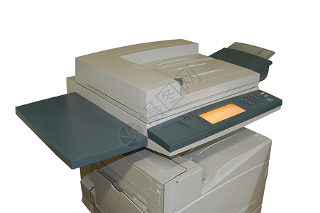 彩色激光复印机隔离图片