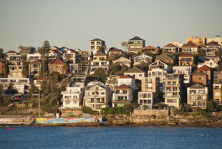 澳大利亚悉尼的邦迪海滩景观图片