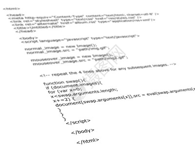 html编程代码图片