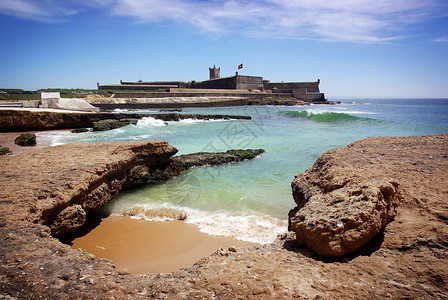 葡萄牙Carcavelos海滩岸图片