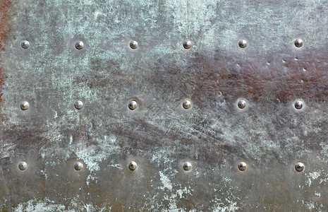 旧门的氧化青铜表面图片