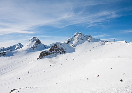 奥地利索尔登滑雪图片