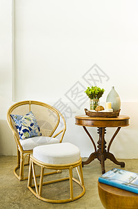 桌椅组合竹坐座位面积美丽的图片