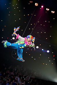 俄罗斯小丑在大莫斯科马戏团的表演27日图片