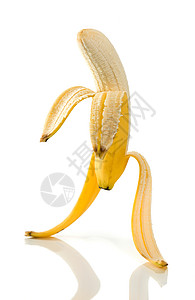 成熟的香蕉与人非常相似背景图片