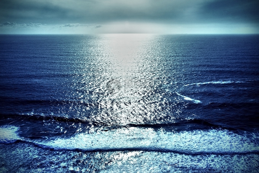蓝海洋图片