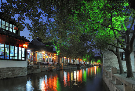 上海附近的水城周光图片