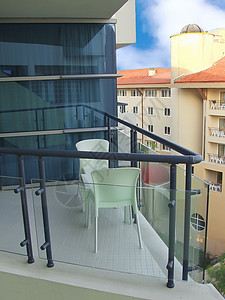 现代建筑的阳台图片