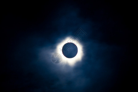 月亮遮蔽太阳圆盘背景图片