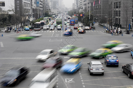 上海的交通图片