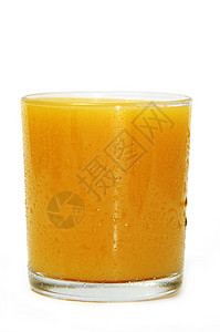 一杯鲜榨橙汁图片