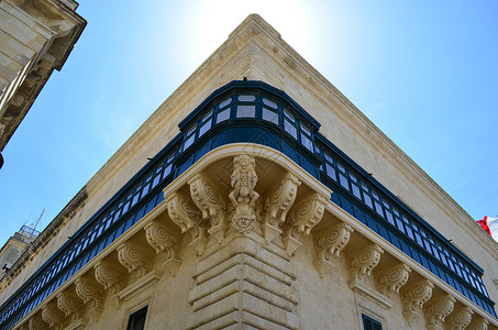 瓦莱塔大师宫的阳台图片