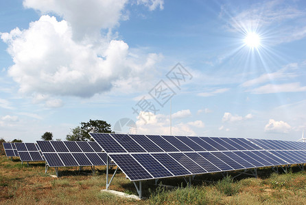 太阳能发电厂的图片