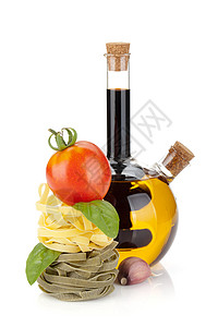 意大利食品意大利面食西红柿橄榄油图片