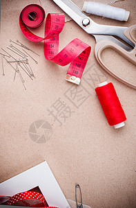 缝纫和手工制作的工具线剪刀图片