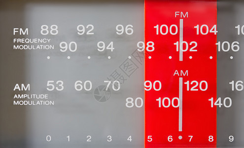 关闭收音机调频AM调音图片