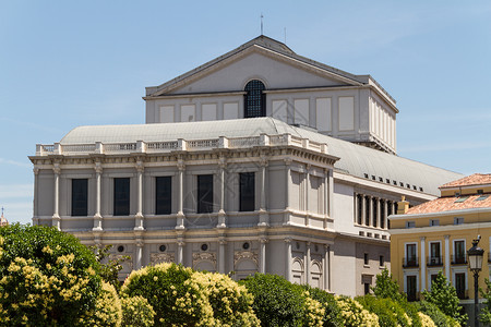 西班牙的歌剧院马德里的建筑图片
