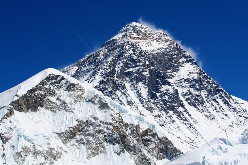 世界最高山峰尼泊尔喜马拉雅山珠峰图片