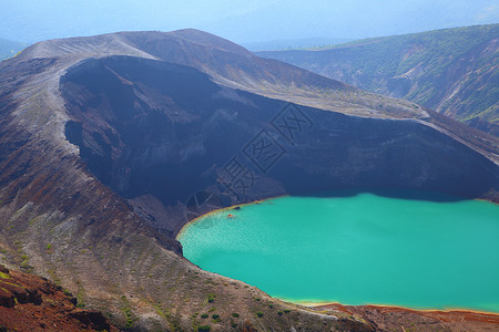 藏王山和火山口湖宫城日本图片