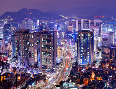 韩国首尔江南区图片