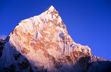 尼泊尔珠穆朗玛峰旁边的喜马拉雅山Lh图片