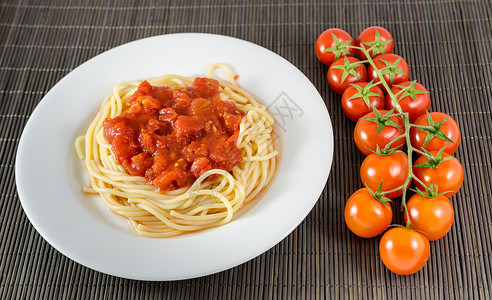 意大利面配番茄酱意大利面图片