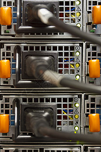 数据中心一个单位机架服务器图片