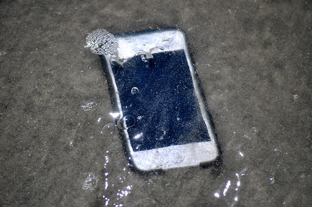 iPod水下图片