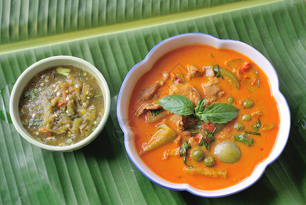 咖喱泰国菜图片
