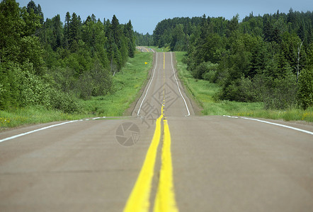 明尼苏达高速公路穿越永无止境的森林荒野之路美国明尼苏达图片