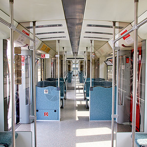 内地列车的中央角背景图片