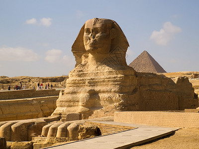 埃及吉萨大狮身人面像图片