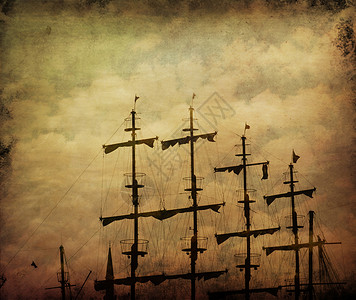旧海盗船古龙图片
