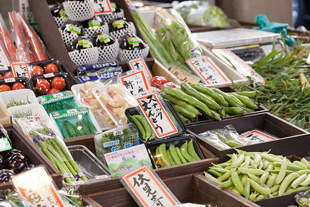 日本的传统市场图片