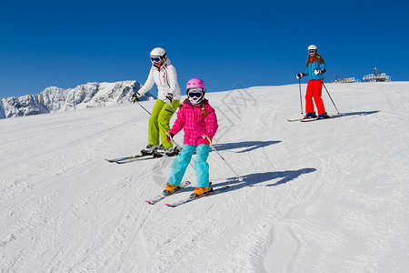滑雪冬天滑雪课滑雪图片