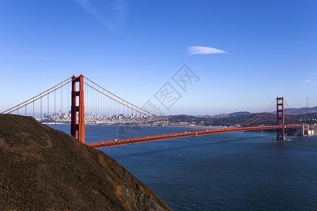 金门桥旧金山背景图片