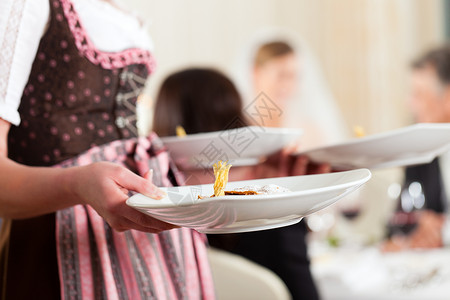 晚餐的婚礼晚宴图片