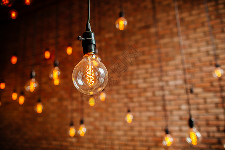 Edison光灯泡丝状纤维化变形图片