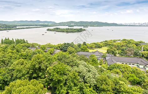 浙江省杭州市西湖背景图片