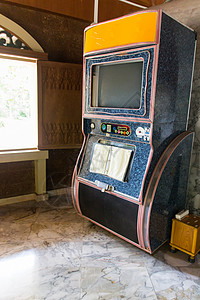 设计古老的点唱机在Asi图片