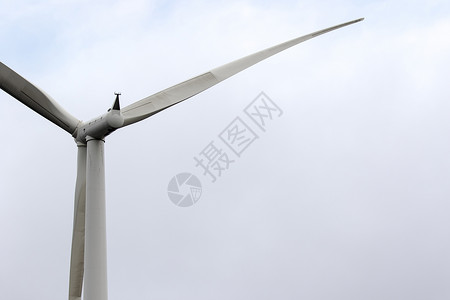 爱荷华州领域的风力涡轮机图片