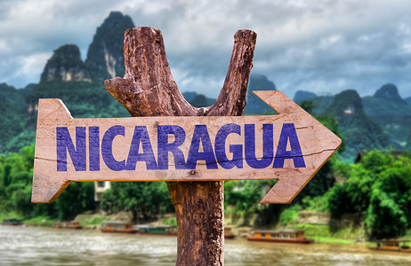 尼加拉瓜带有自然景图片