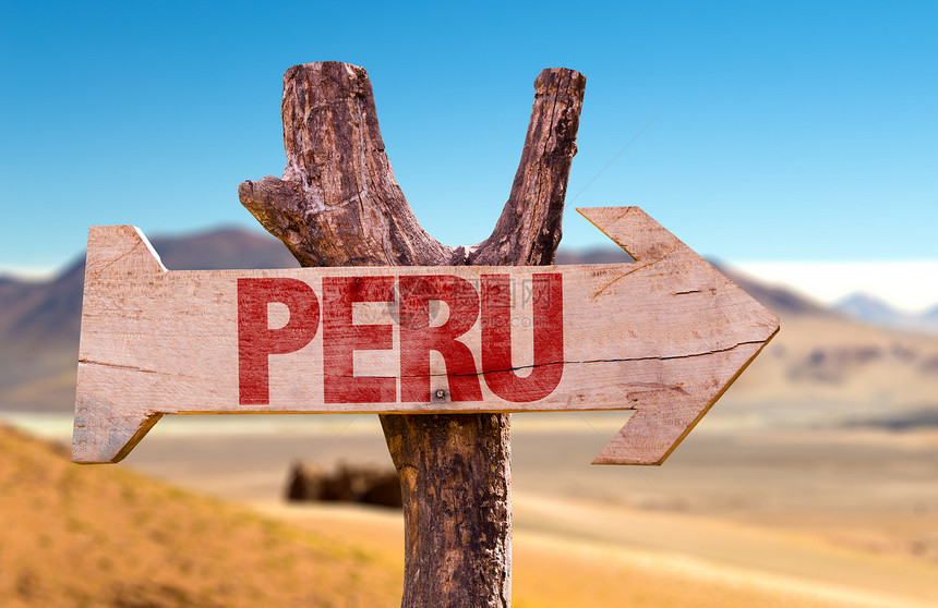 秘鲁有沙漠背景图片