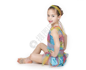 美丽的年轻芭蕾舞女图片